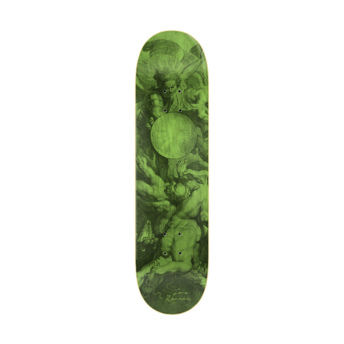 Zero Skateboards Renaissance Kanaan Dern 8.25" top graphic