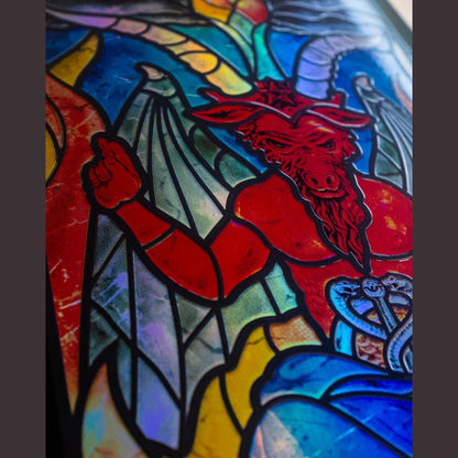 ZeroSkateboard Stained Glass Burman 8.5 Art