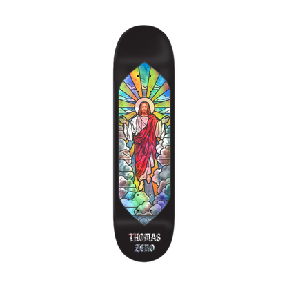 Zero Skateboard Stained Glass Jamie Thomas 8.25"