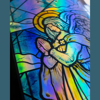 Zero Skateboard Stained Glass Kanaan Dern 8.375" Art