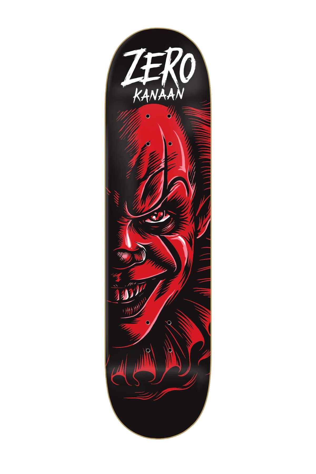 Zero Skateboards Fright Night Pennywise Kanaan Dern 8.25" 