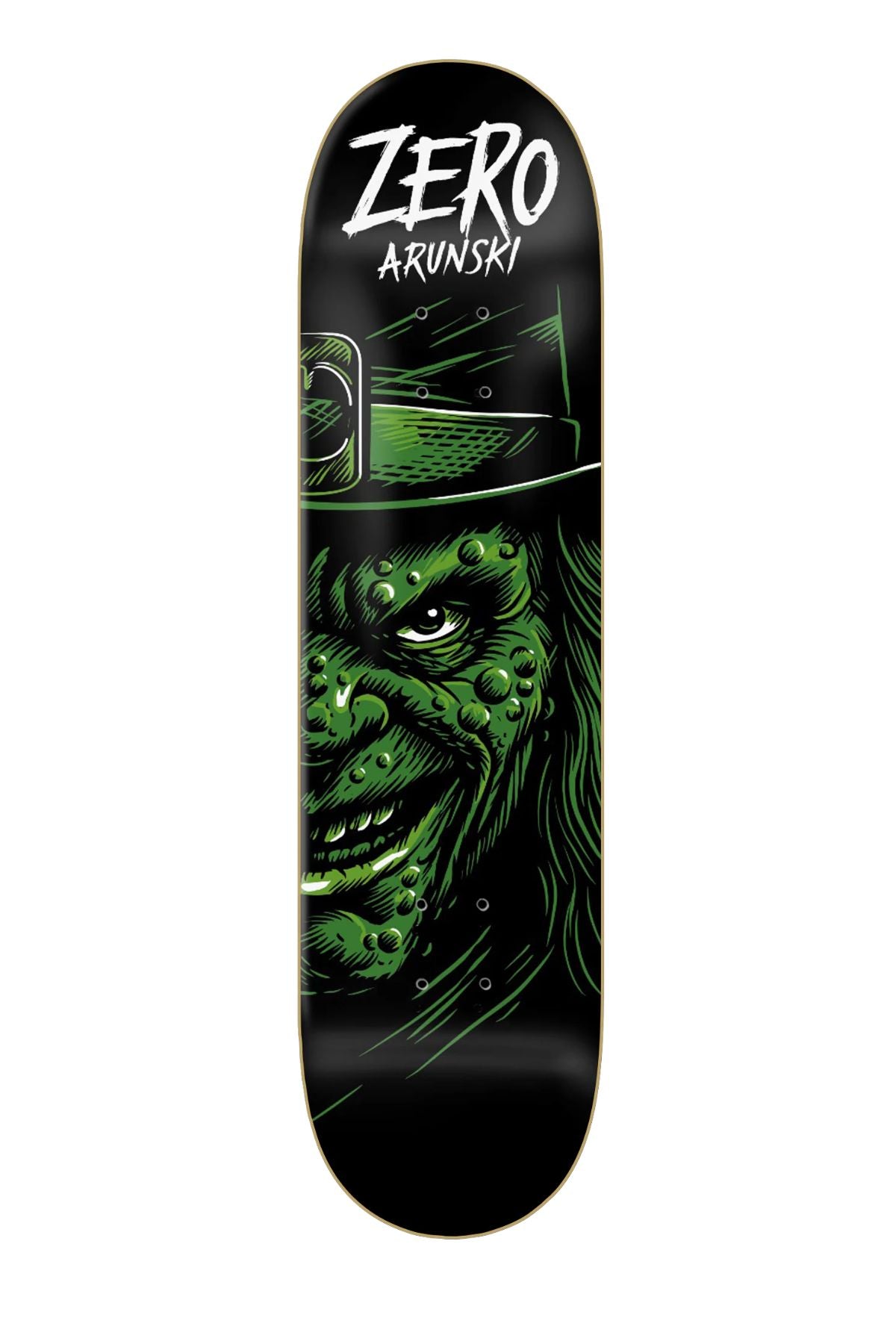 Zero Skateboard Deck Fright Night Leprechaun Adam Arunski 8.5"