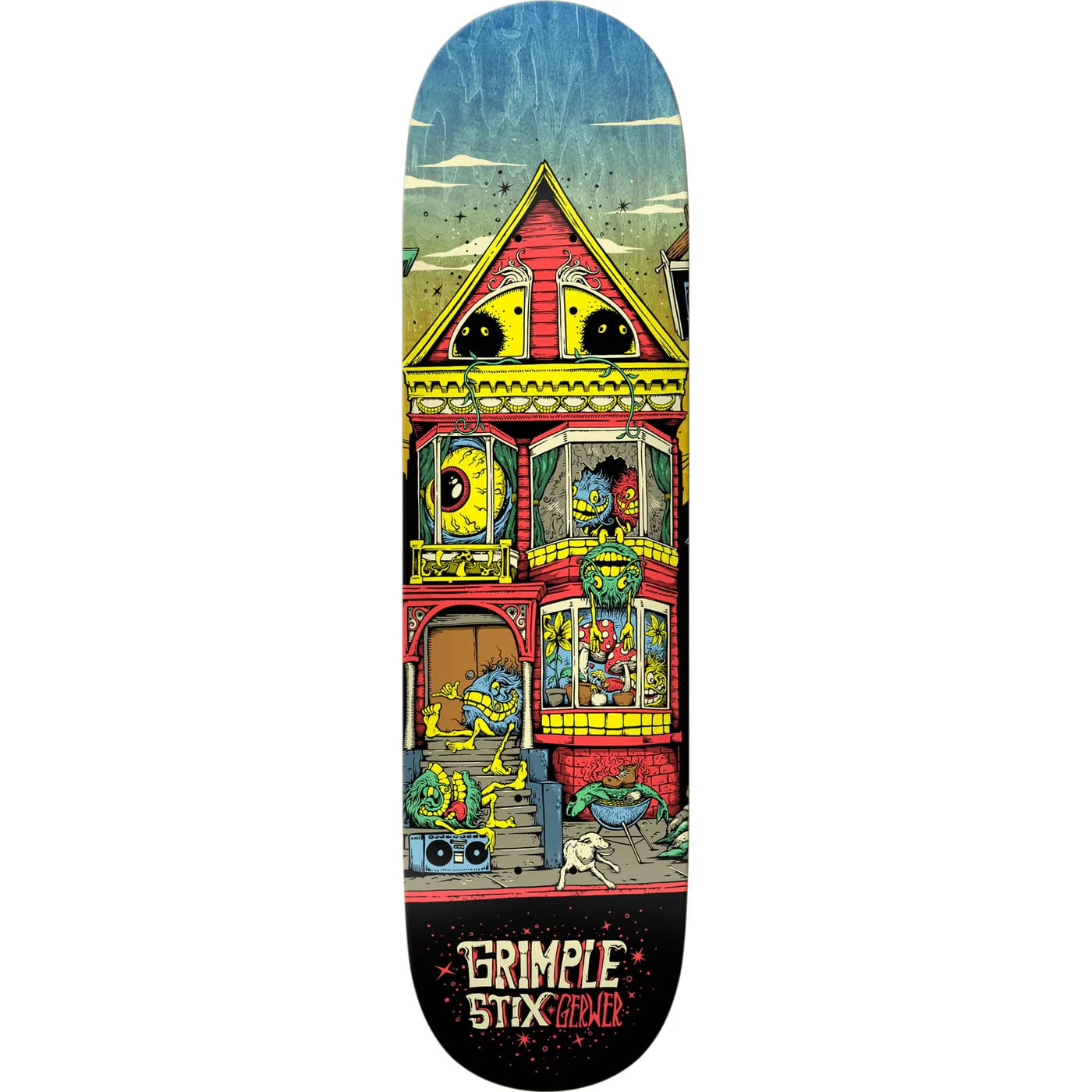Anti Hero Gerwer Grimple Stix Victorians Deck  8.25"