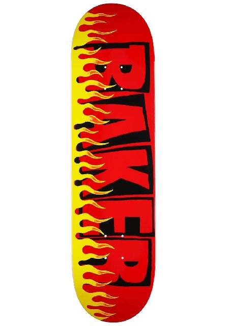 Baker Skateboards T-Funk Flames Deck 8.25"