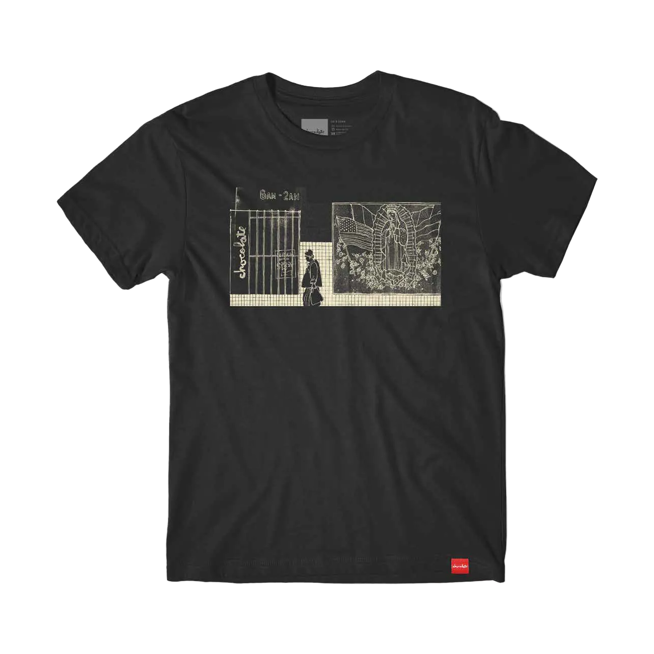 Chocolate Skateboards Unearthed Tee Black