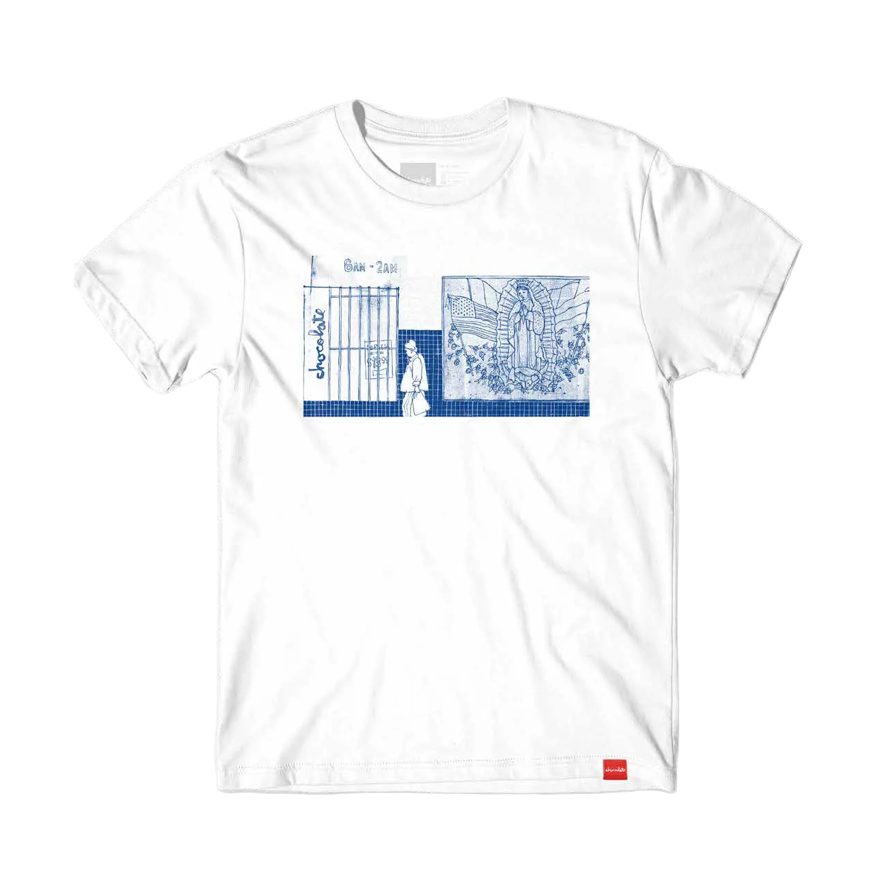 Chocolate Skateboards Unearthed  Tee White