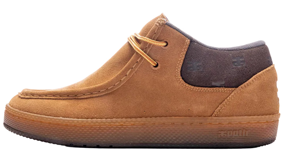 Ipath Cats  Mid Wheat Suede Shoes Left Side