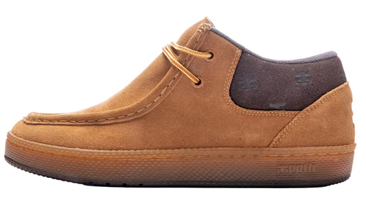 Ipath Cats  Mid Wheat Suede Shoes Left Side