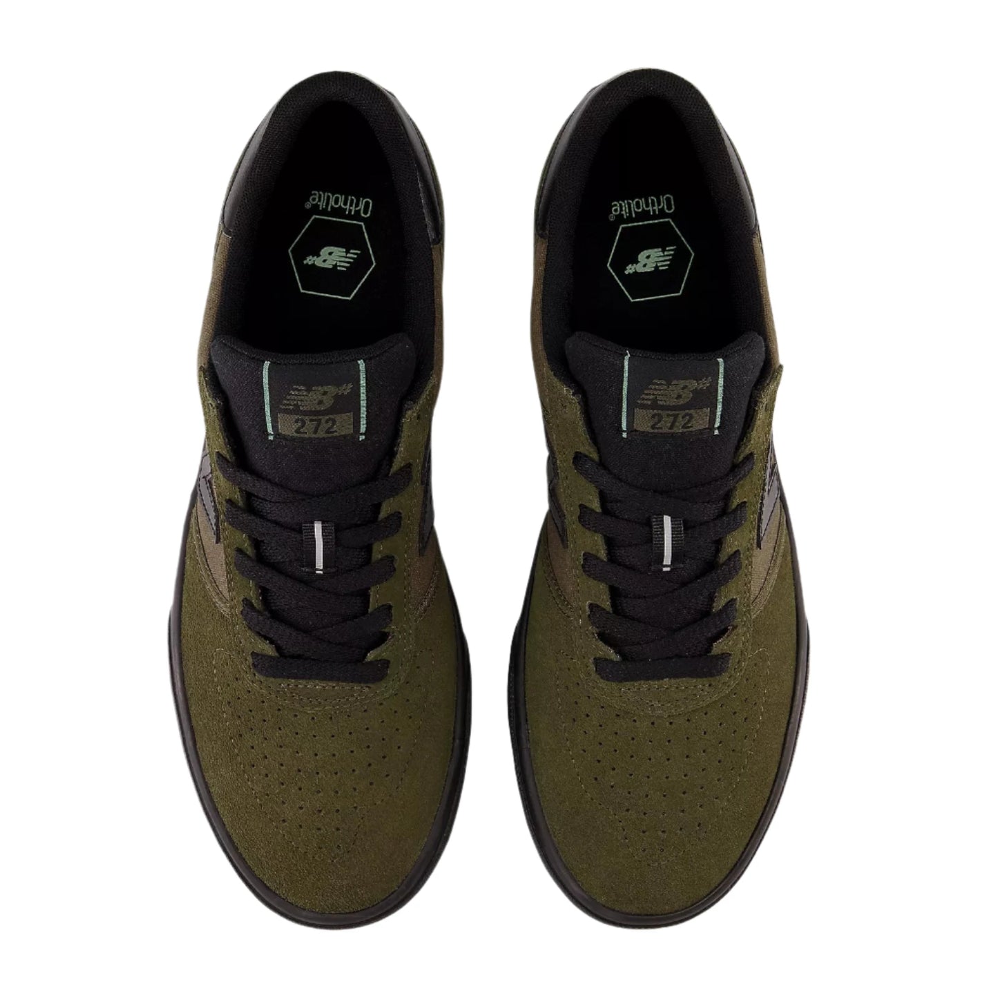 New Balance Numeric 272 Skate Shoes | Olive Black