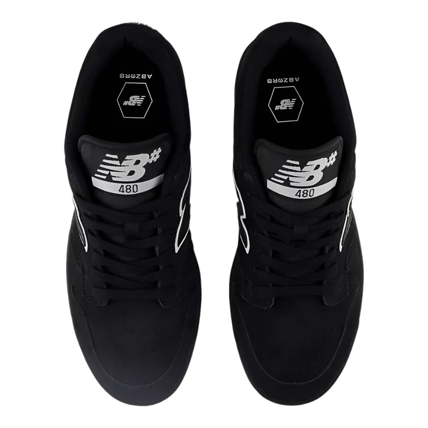 New Balance Numeric 480 Black - White top