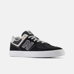 New Balance Numeric 574 Vulc Shoes - Black/White