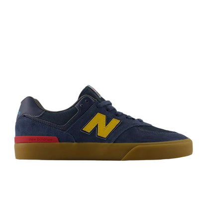 Numeric 574 Vulc Shoes -  Petrol With Gum side