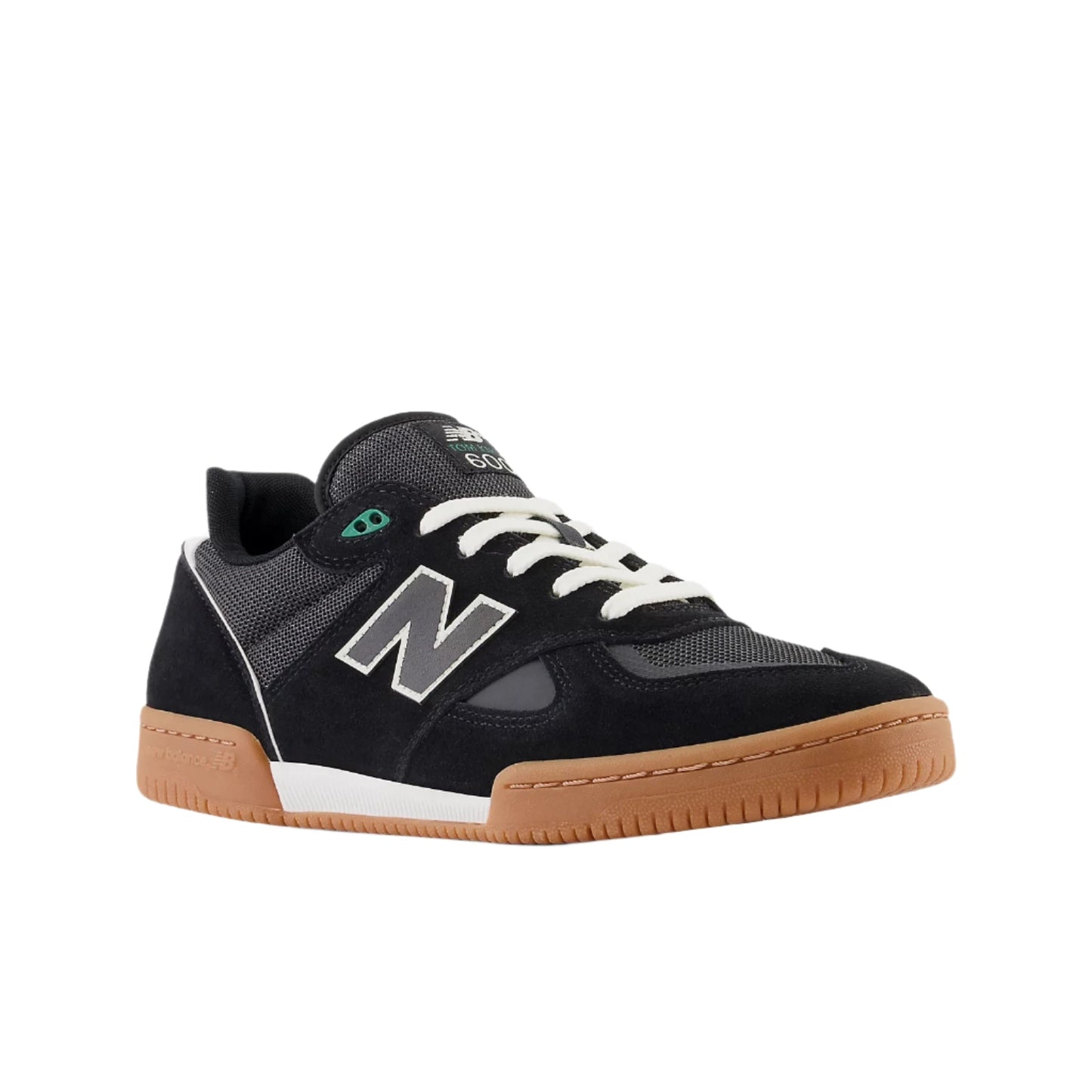 New Balance Numeric 600 Tom Knox Skate Shoes - Black/White 004