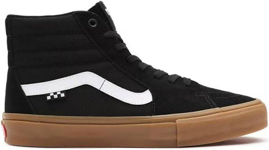 Vans Skate SK8-Hi Skate Shoes - Black/Gum 1