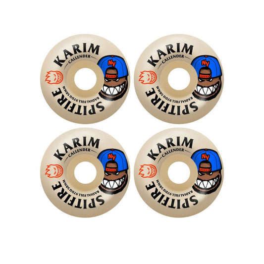 Four pack skate spitfire wheels pro Karim 