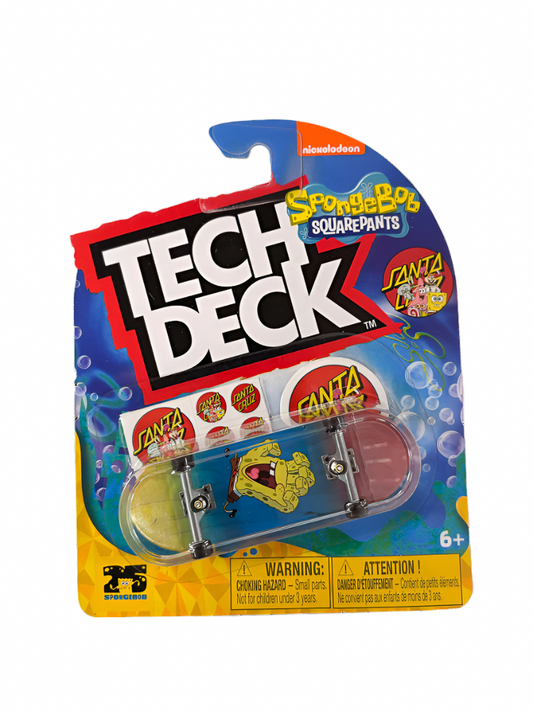 Tech Deck 96mm Fingerboard SpongeBob (Screaming hand )