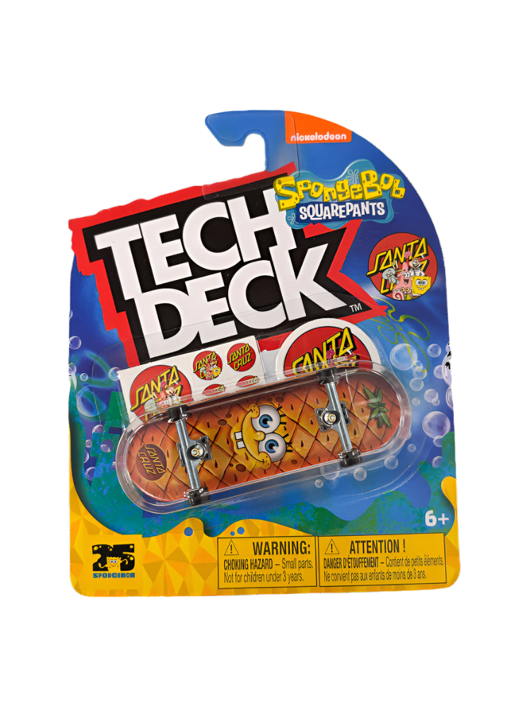 Tech Deck 96mm Fingerboard SpongeBobb pineapple