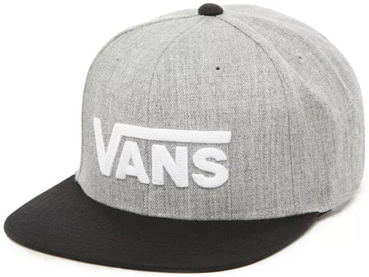 Vans Drop V II Snapback Cap Heather Grey/Black