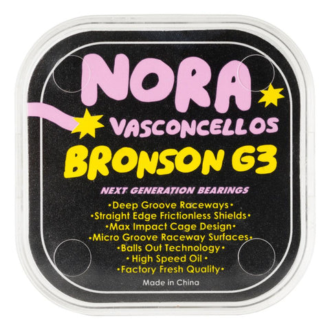 Bronson Speed Co. Nora Vasconcellos Pro G3 Skateboard Bearings