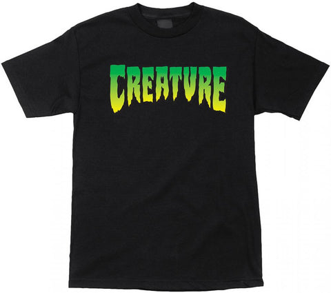 Creature Logo T-Shirt Black