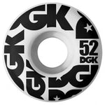 DGK Skateboards Street Formula Skateboard Wheels 101a 52mm