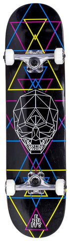 Enuff Skateboards Geo Skull Complete CMYK 8”