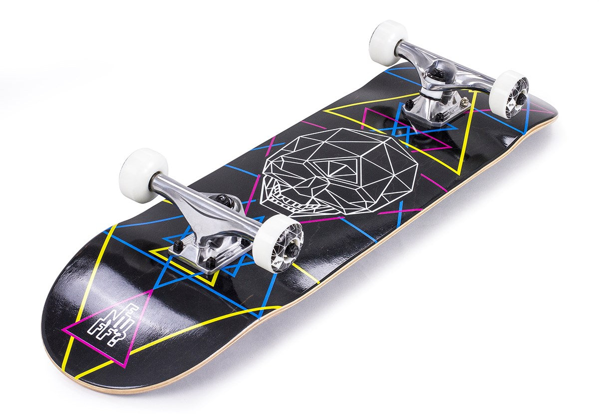 Enuff Skateboards Geo Skull Complete CMYK 8”