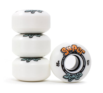 Enuff Skateboards Super Softie Skateboard Wheels 85a White 53mm