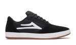 Lakai Brighton Skate Shoes - Black/White 001