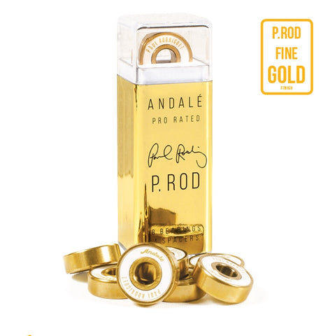 Andale P-Rod Gold Skateboard Bearings