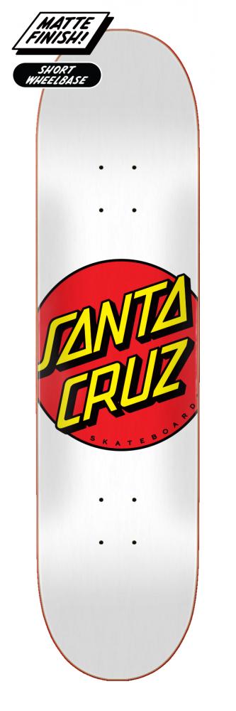 Santa Cruz Skateboards Classic Dot Deck 8"