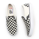 Vans Skate Slip-On Skate Shoes - Checkerboard Black/White