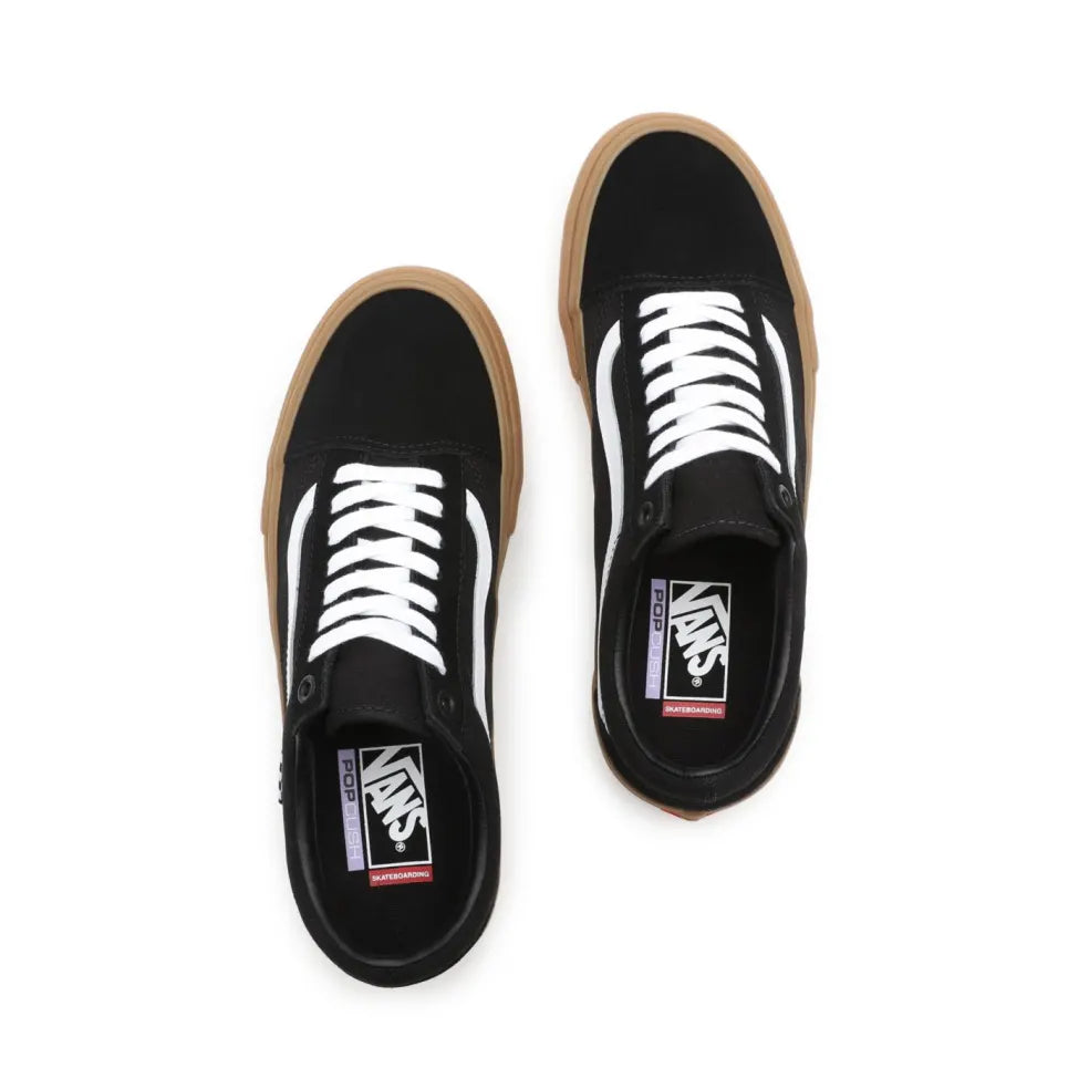 Vans Skate Old Skool Skate Shoes - Black/Gum