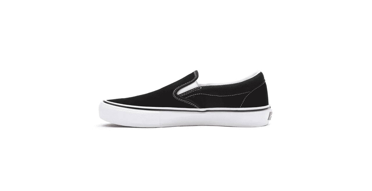 Vans Skate Slip-On Skate Shoes - Black/White