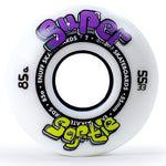 Enuff Skateboards Super Softie Skateboard Wheels 85a White 55mm