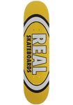 Real Skateboards Classic Oval Yellow Deck 8.06"